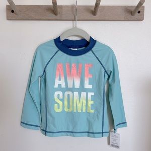 Carter's Awesome Rashguard NWT